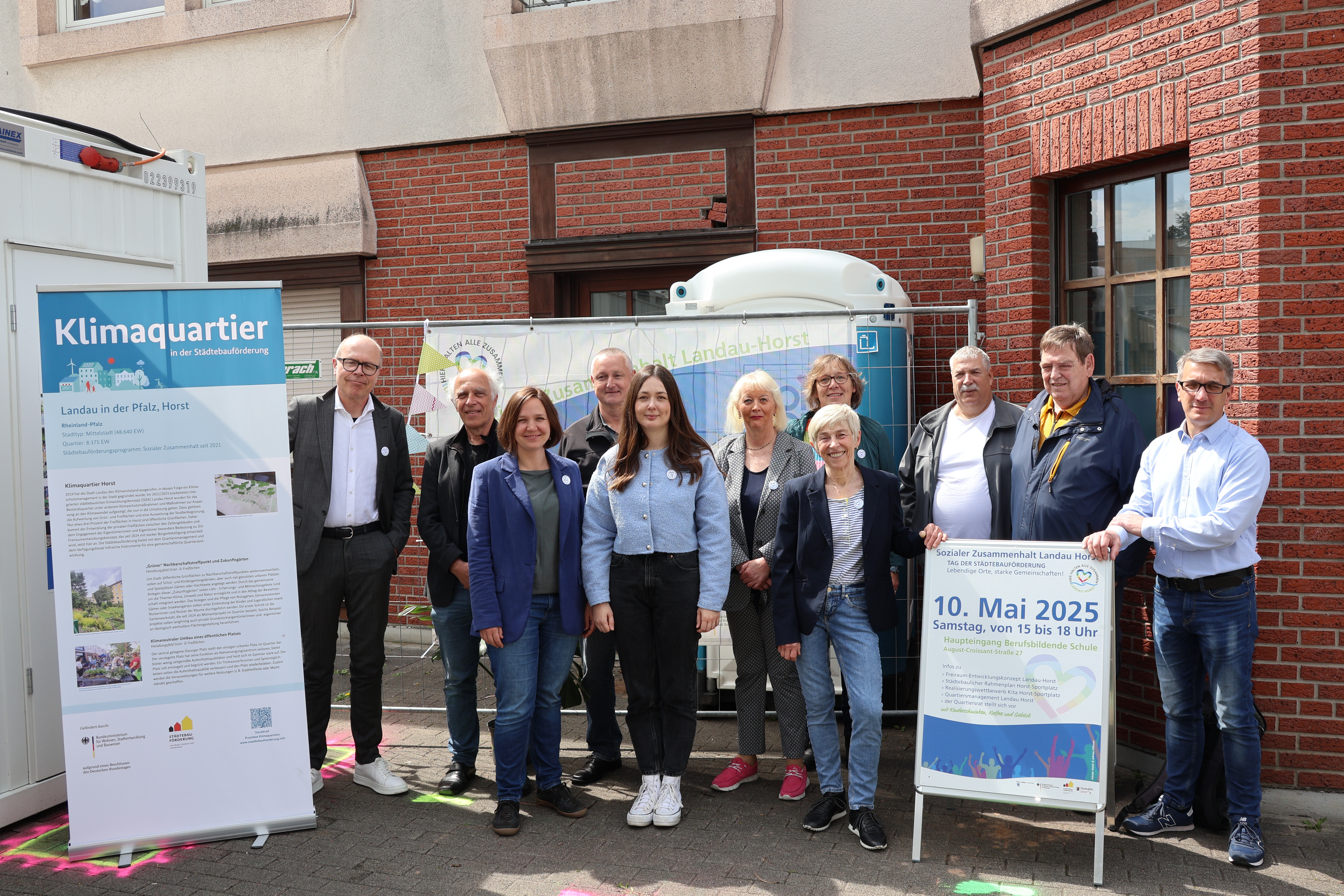 Quartierszentrum Baustelle